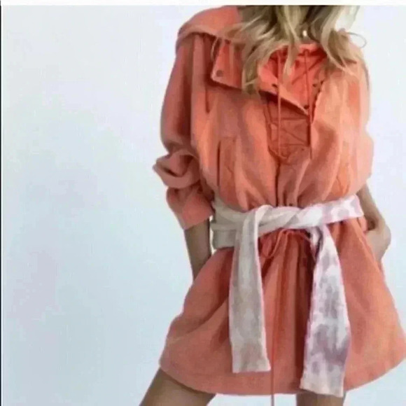 Free People Sadie Surplus Knit Jacket Hoodie - Picture 2 of 4